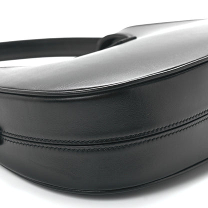Saint Laurent Shiny Calfskin Le Fermoir Hobo Black 11 of 12