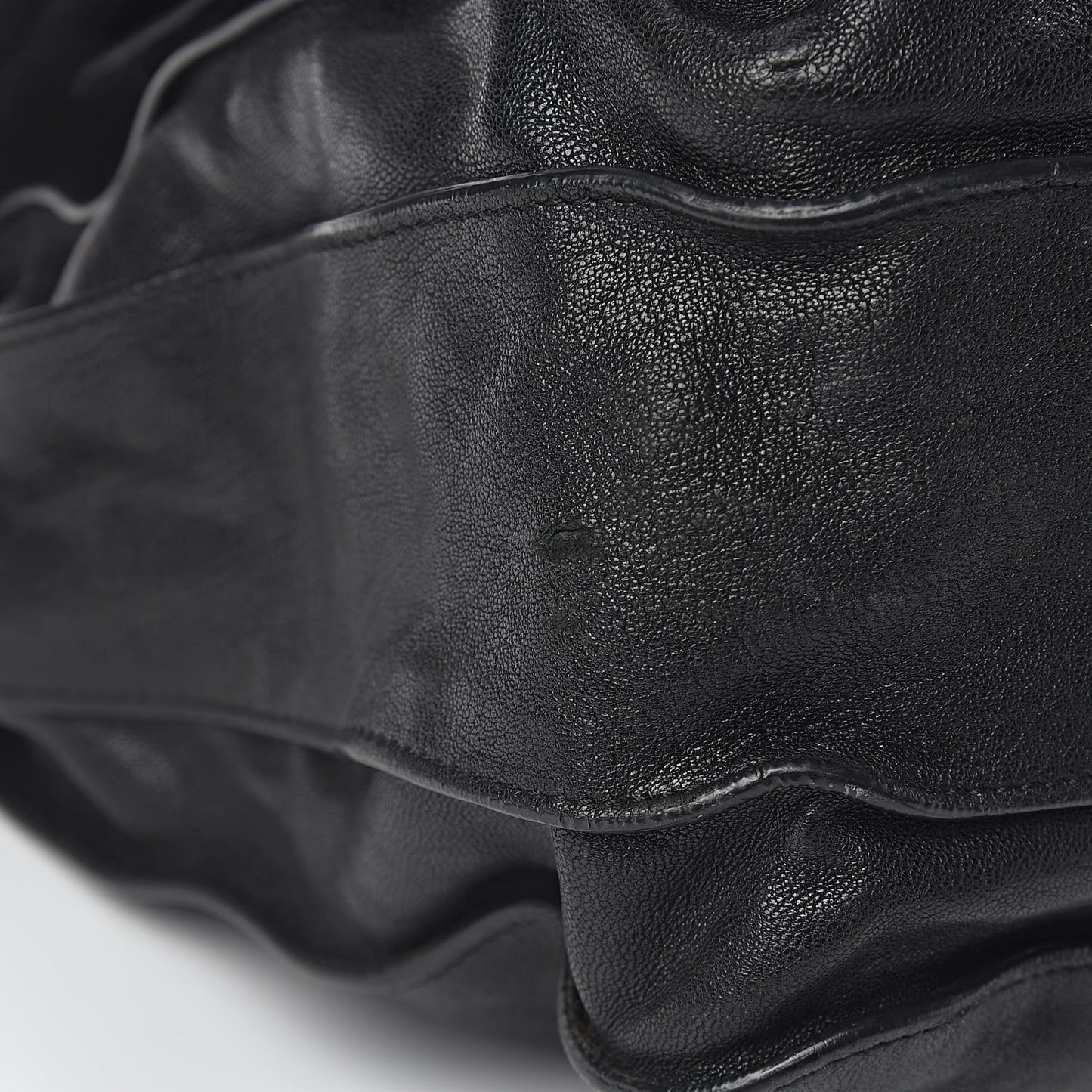 Lambskin PS1 Large Satchel Black