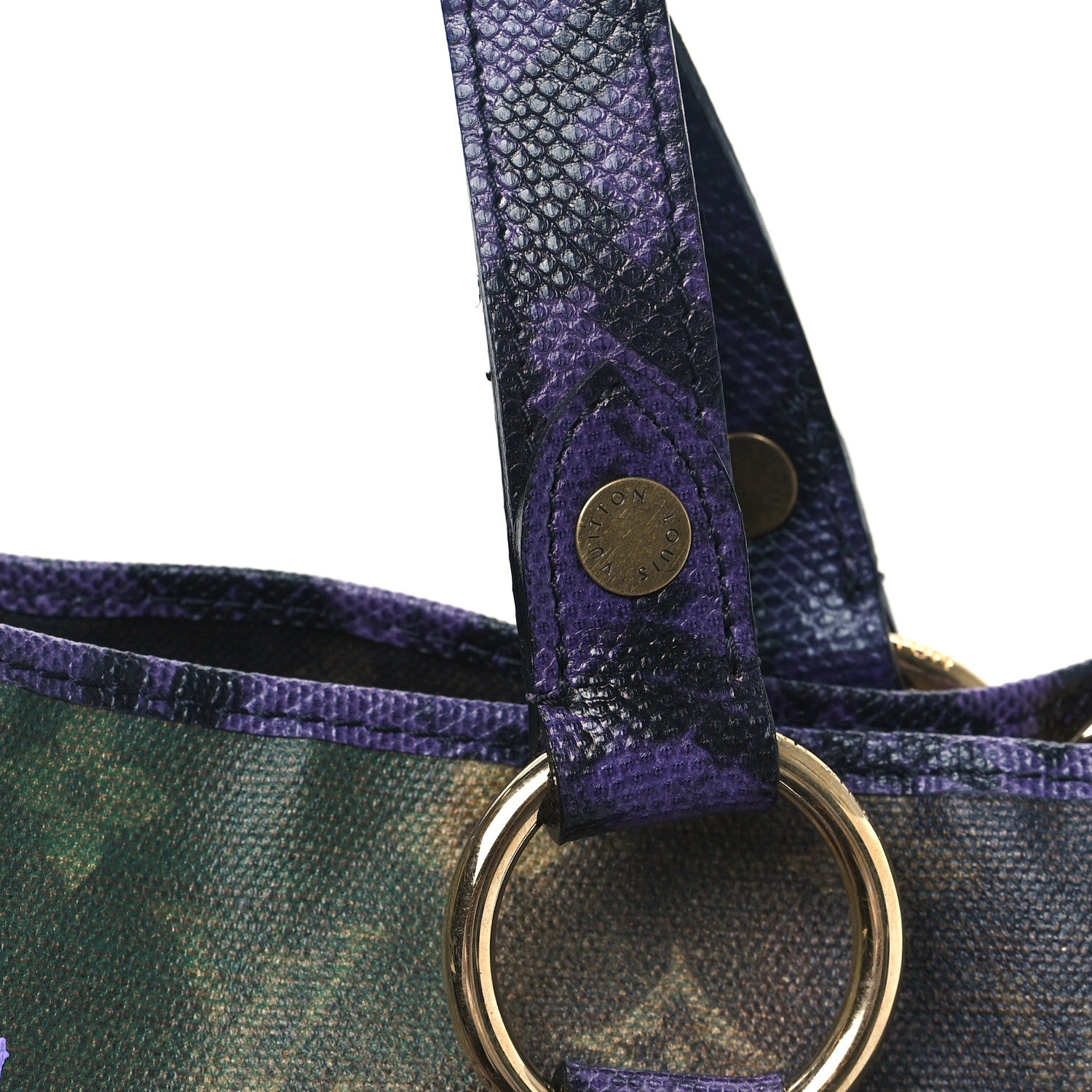 Louis Vuitton Richard Prince Monogram Karung Heartbreak Jokes Tote 10 of 11