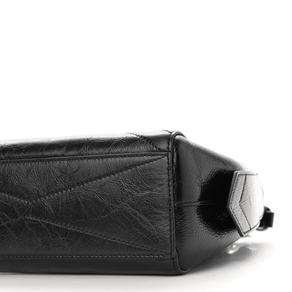 Givenchy Creased Patent Calfskin Small ID Flap Black 9 of 9