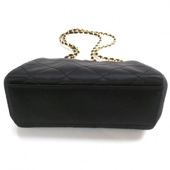 Satin Quilted Evening Bag