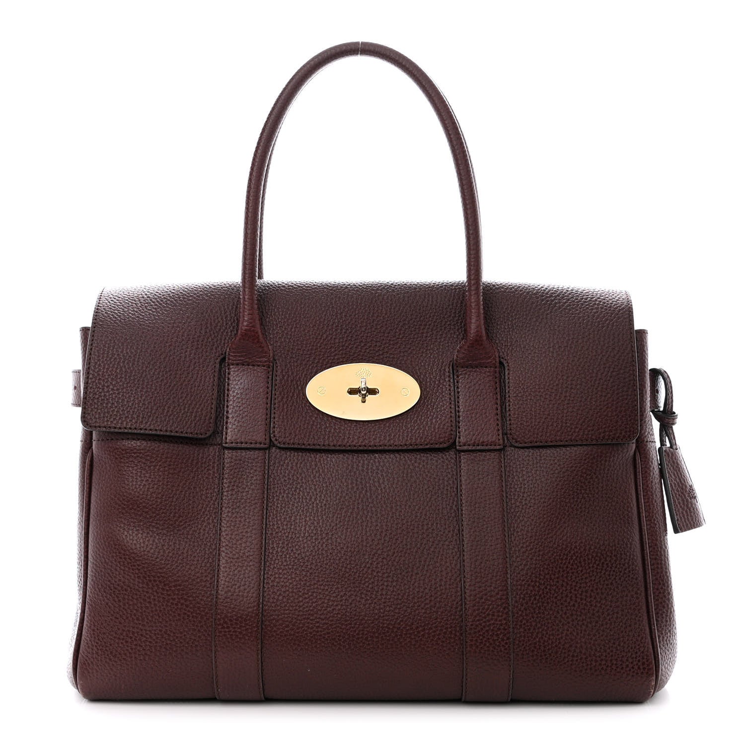 Mulberry Classic Grain Calfskin Bayswater Oxblood 1 of 12