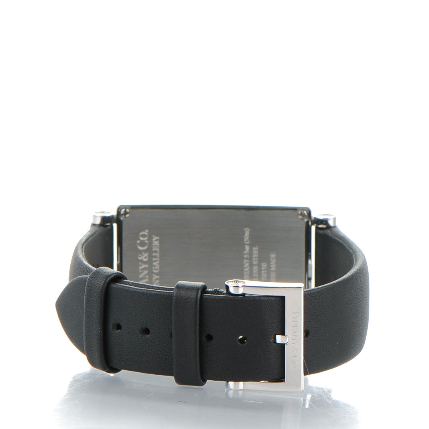 Tiffany Stainless Steel Calfskin 26mm Gallery Quartz Watch 5 of 10