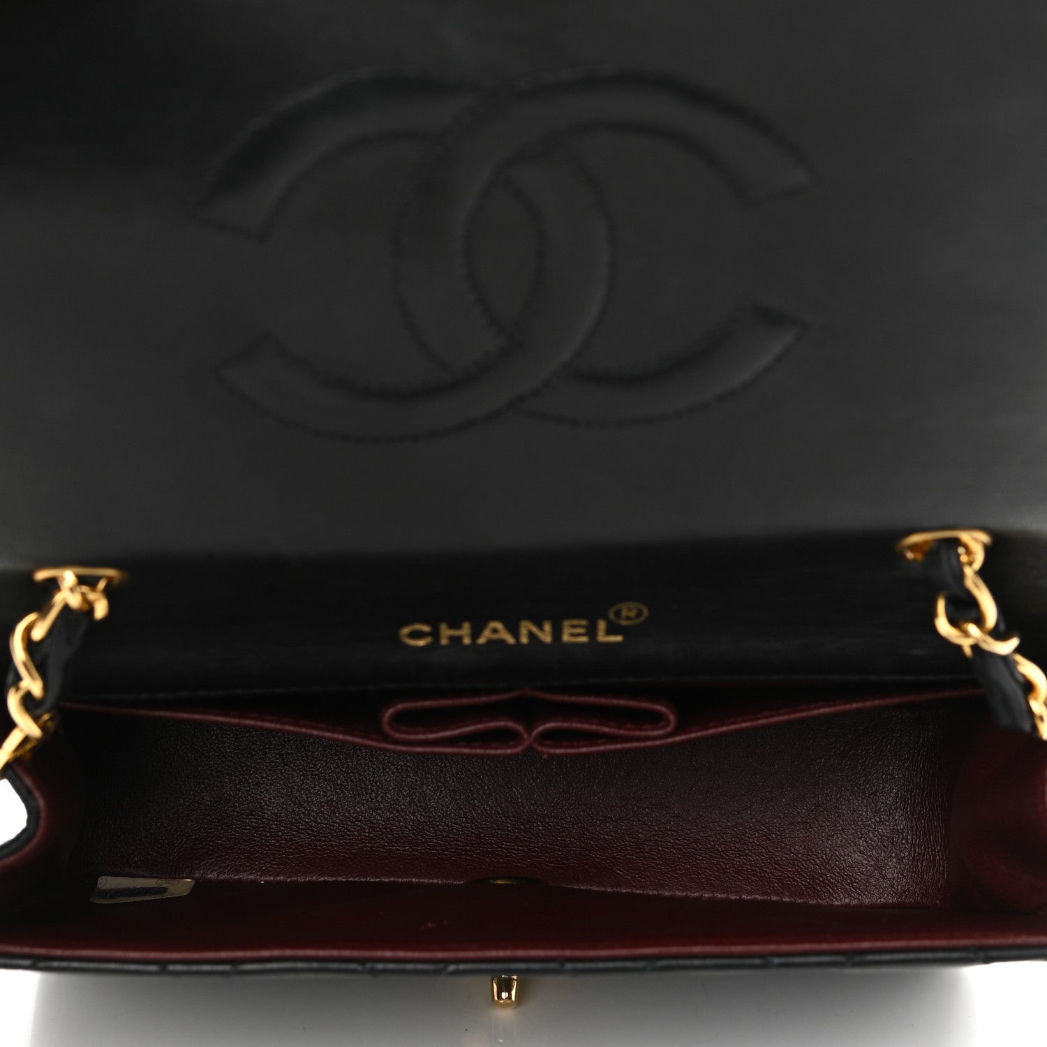 Chanel Lambskin Quilted Single Flap Black 5 of 9