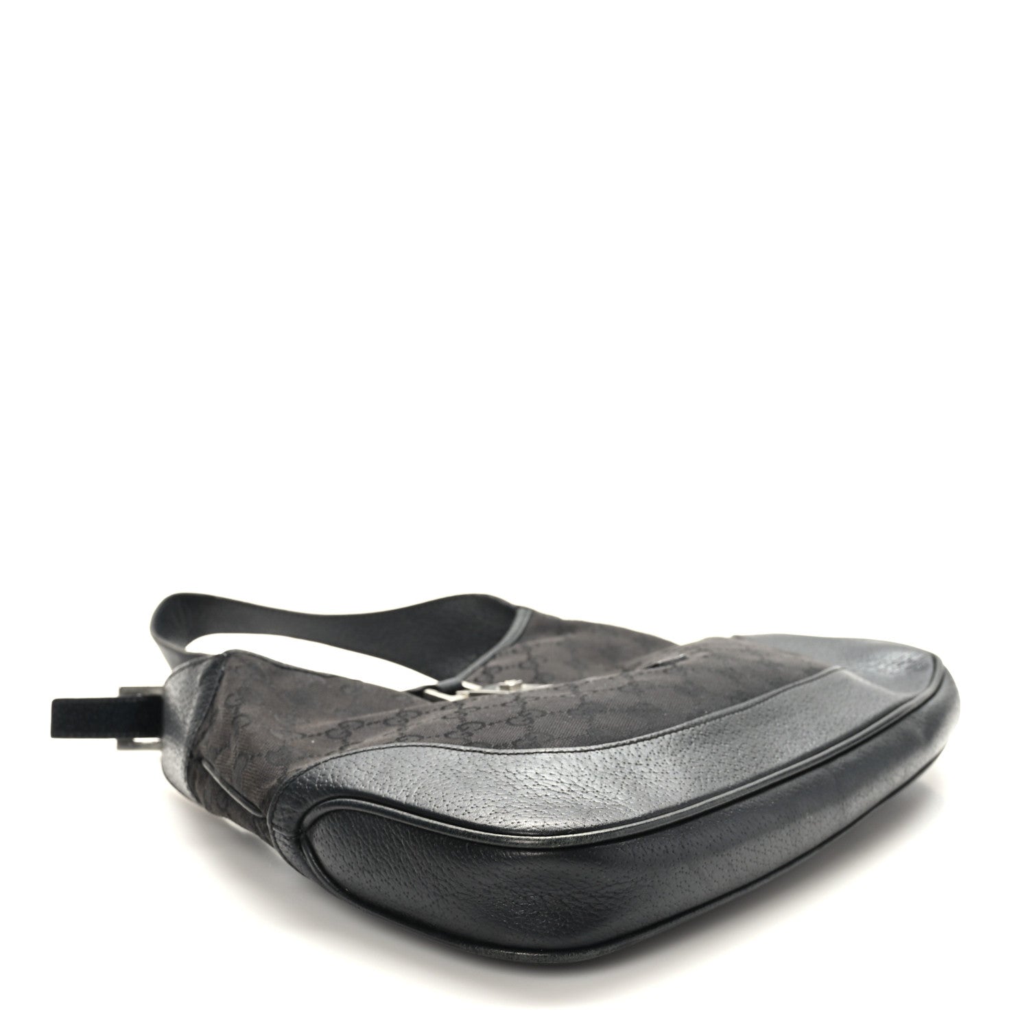 Gucci Monogram Jackie O Hobo Black 4 of 9