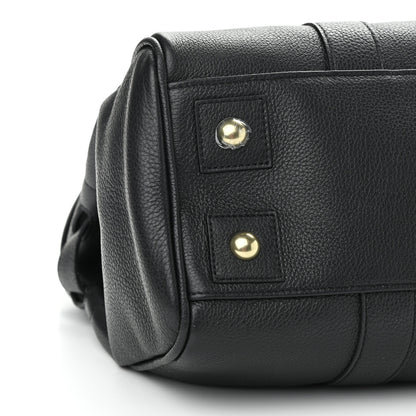 Mulberry Small Classic Grain Bayswater Black 9 of 10