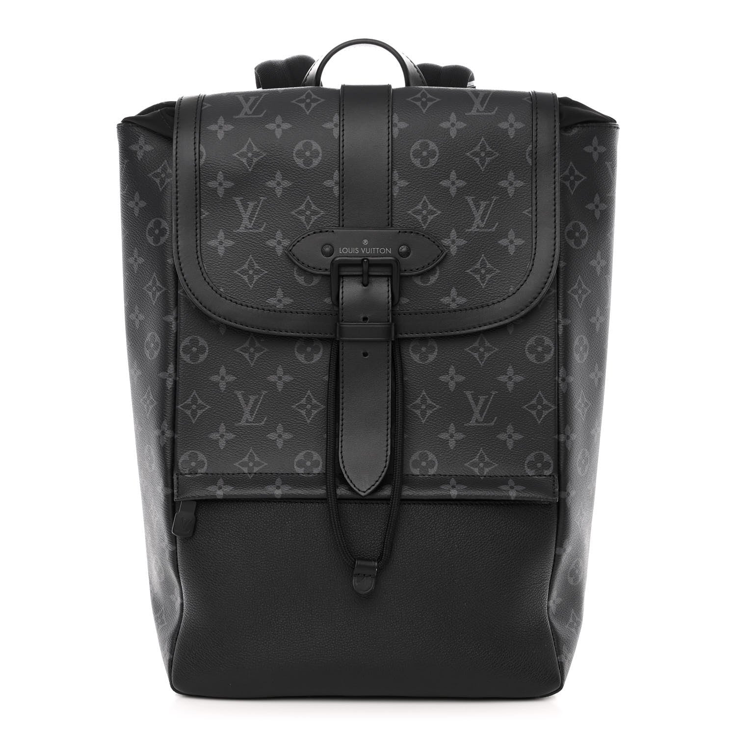 Louis Vuitton Monogram Eclipse Saumur Backpack 1 of 9