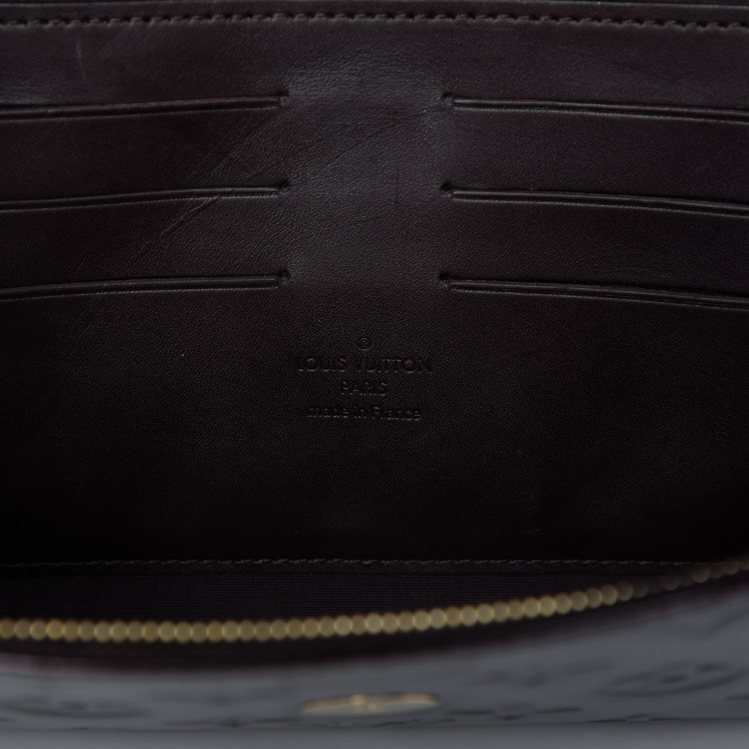 Louis Vuitton Vernis Rossmore MM Amarante 8 of 8