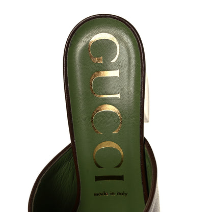 Gucci Granada Kid Houdan Platform Slide Sandals 38.5 Brown Sugar 14 of 20