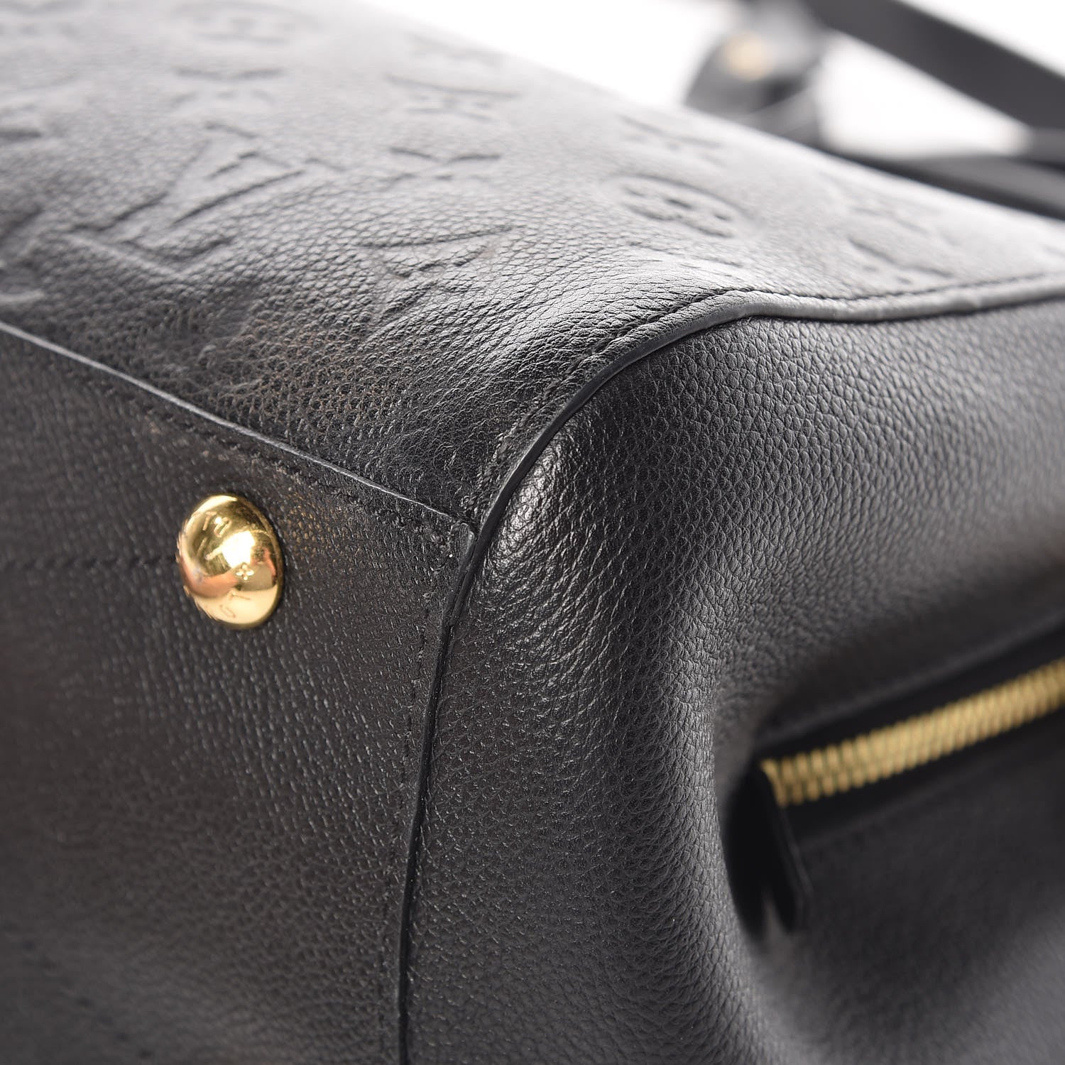 Louis Vuitton Empreinte Montaigne MM Black 14 of 17