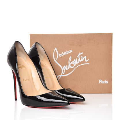 Christian Louboutin Patent So Kate 120 Pumps 40 Black 8 of 8