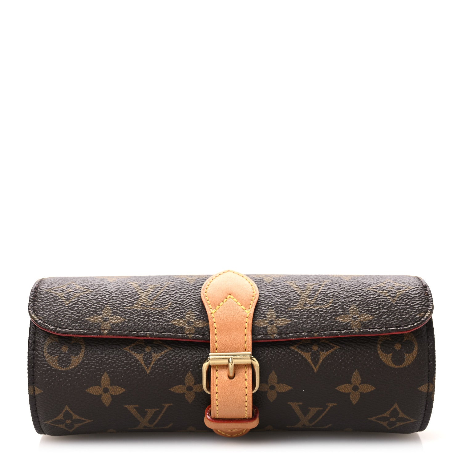 Louis Vuitton Monogram 3 Watch Travel Case 1 of 10
