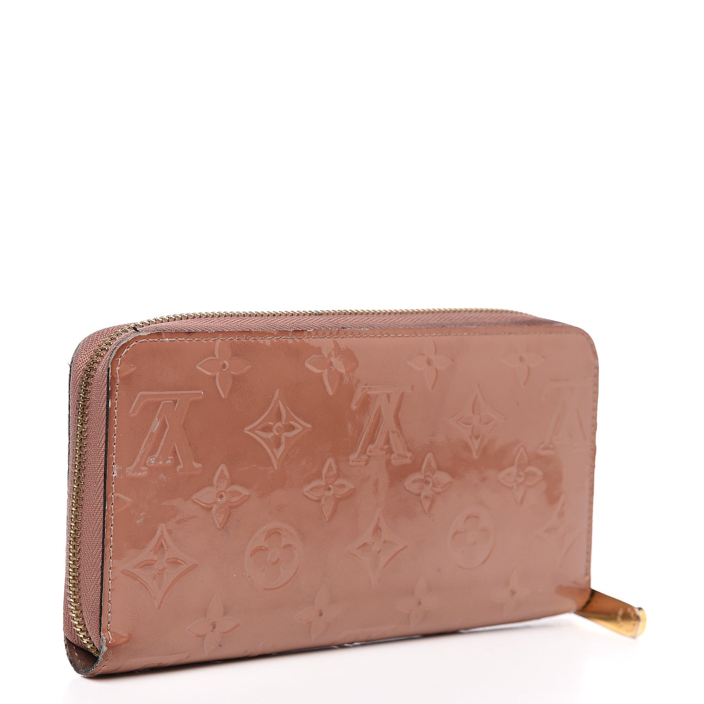 Vernis Zippy Wallet Rose Velours