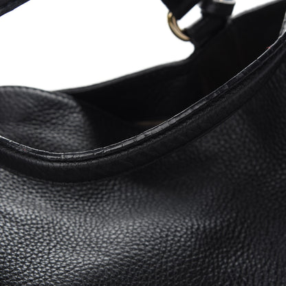 Gucci Pebbled Calfskin Large Soho Shoulder Bag Black 11 of 11