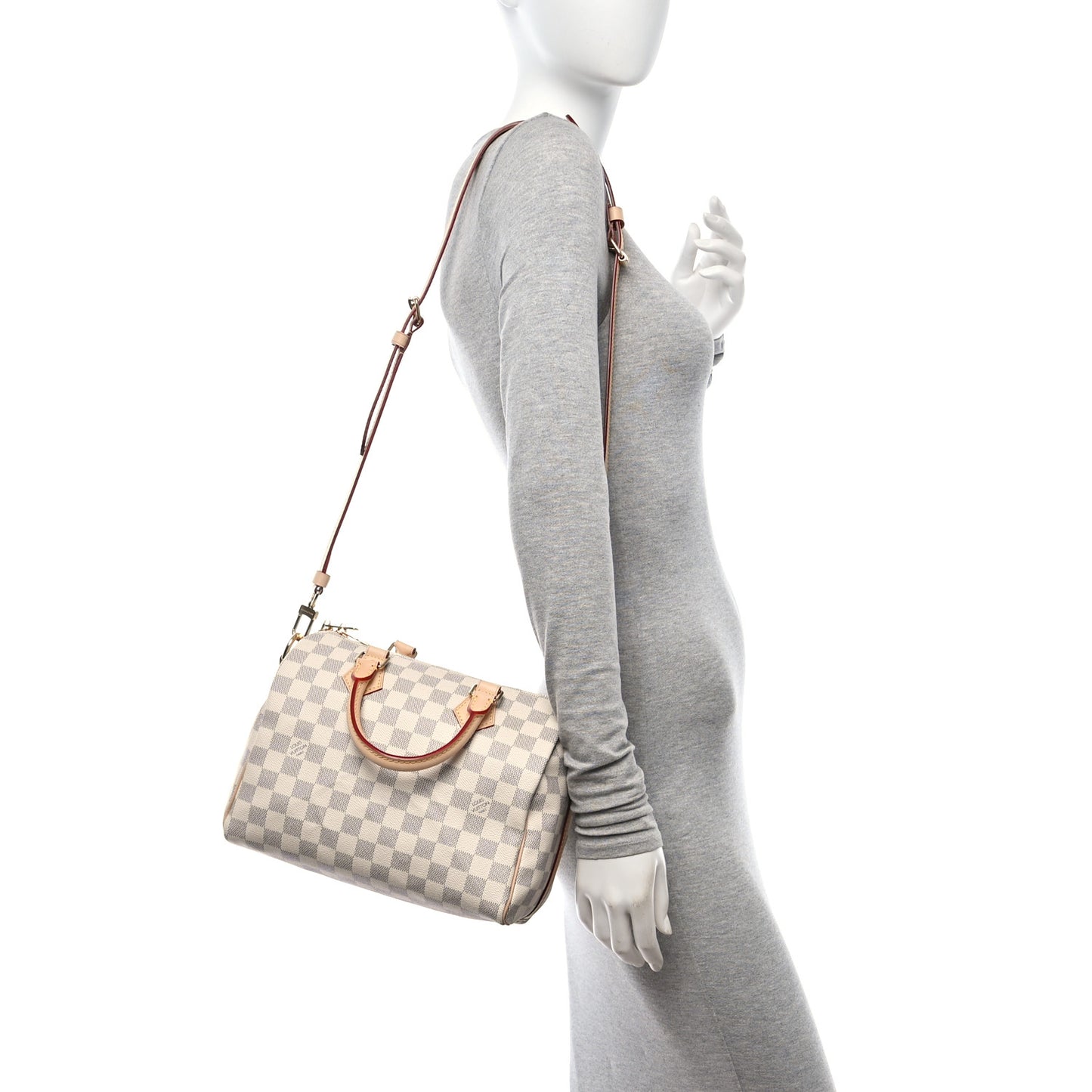 Damier Azur Speedy Bandouliere 25
