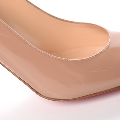 Christian Louboutin Patent Simple 85 Pumps 36.5 Nude 11 of 13