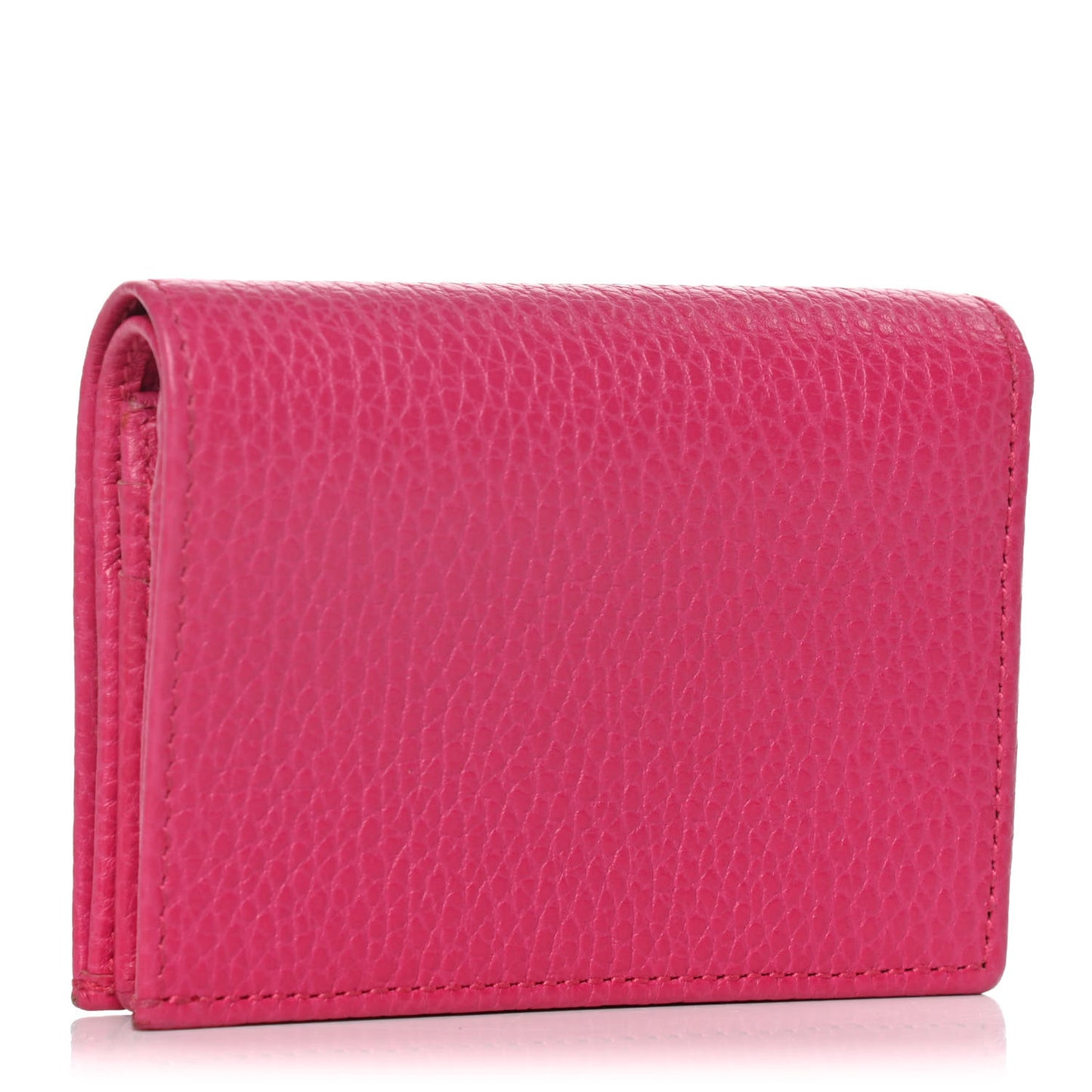 Dollar Calfskin GG Marmont Card Case Box Pink