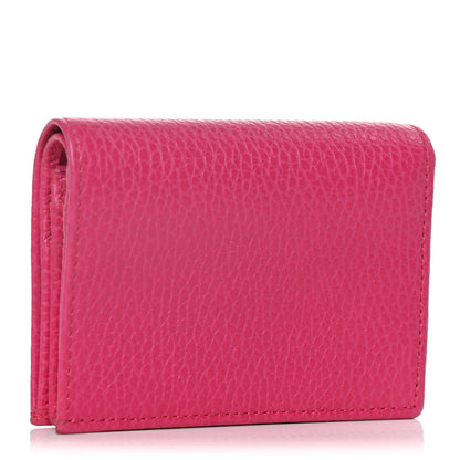 Gucci Dollar Calfskin GG Marmont Card Case Box Pink 3 of 6