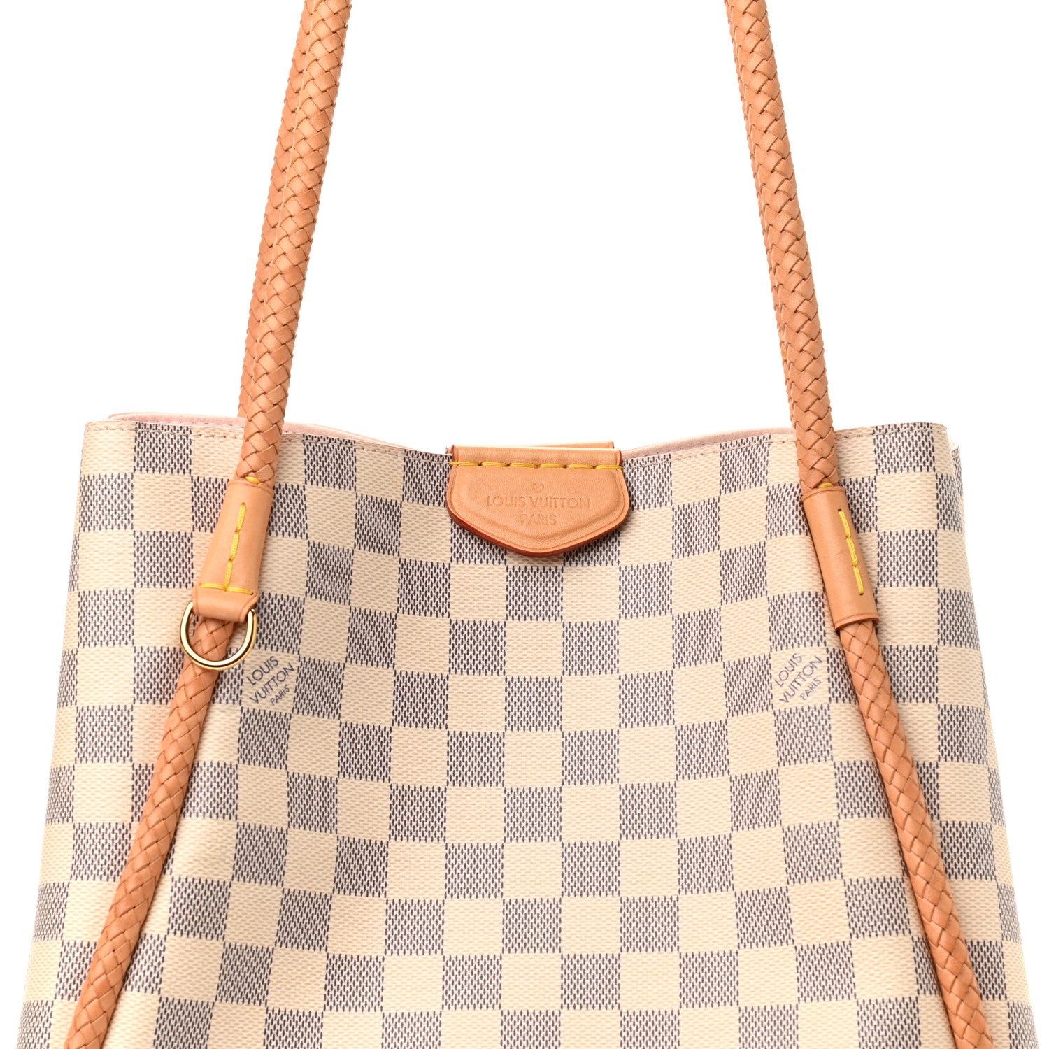 Louis Vuitton Damier Azur Propriano Rose Ballerine 8 of 10