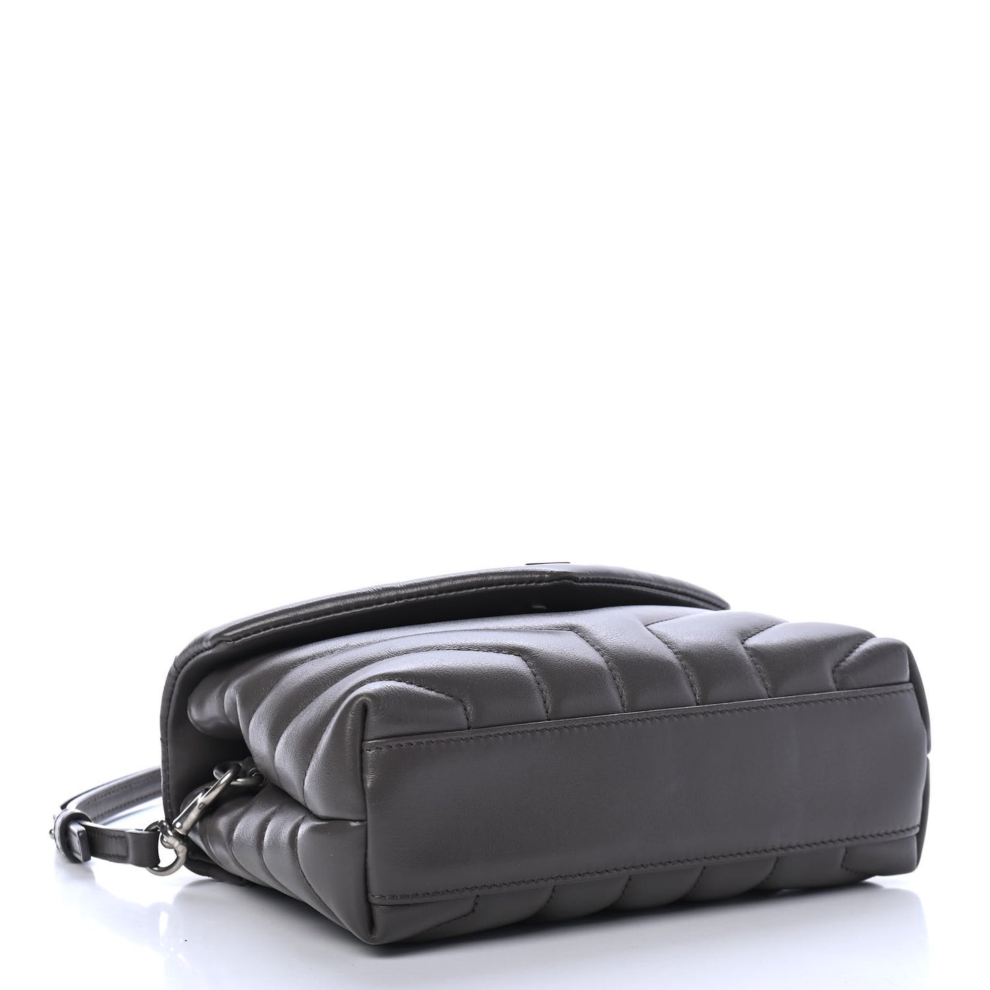 Calfskin Y Quilted Monogram Toy Loulou Crossbody Bag Earth