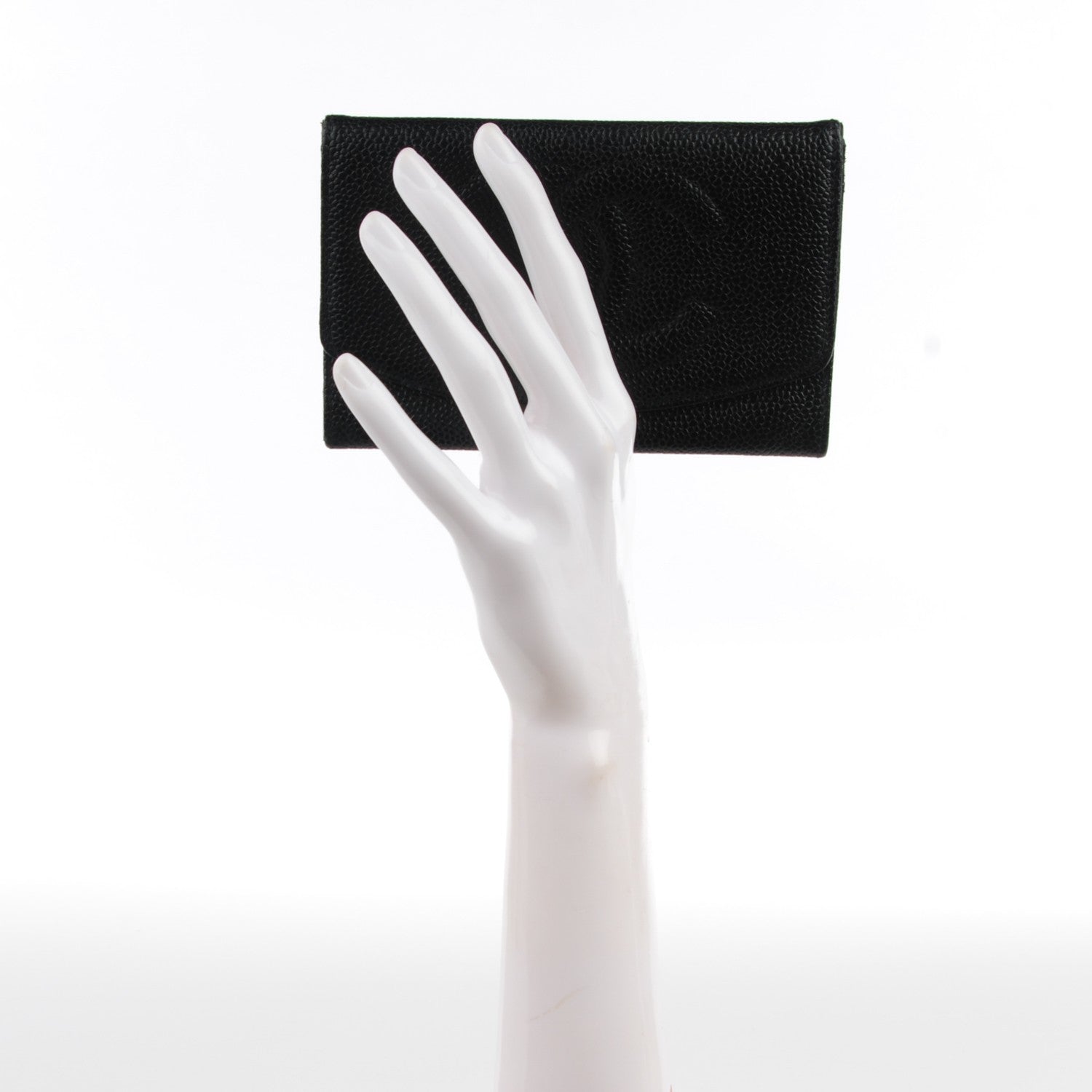Chanel Caviar Timeless CC Wallet Black 2 of 8