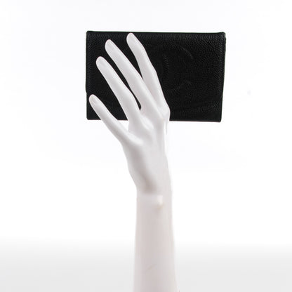 Chanel Caviar Timeless CC Wallet Black 2 of 8