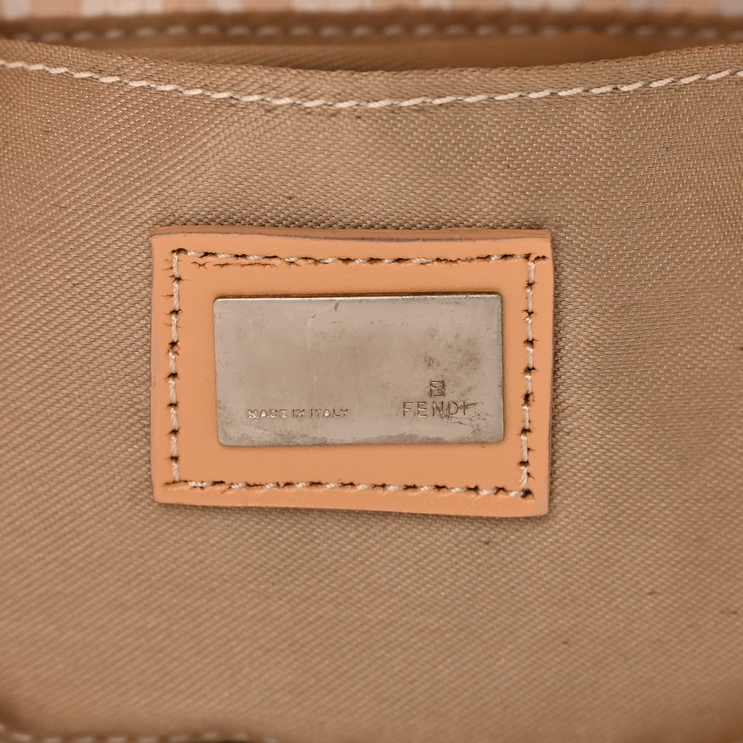 Zucchino Small Chef Shoulder Bag Beige White