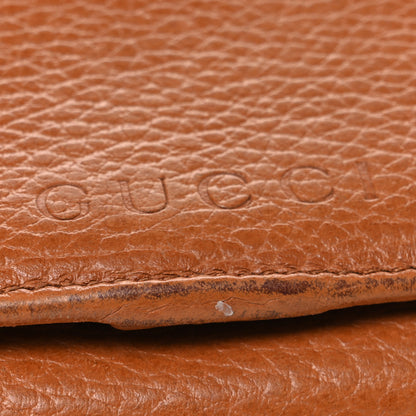 Gucci Dollar Calfskin Continental Flap Wallet Cuir 10 of 10
