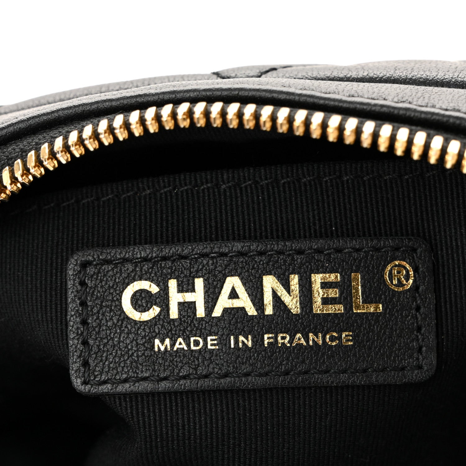 Chanel Calfskin Quilted Small Camera Case Black 6 of 10