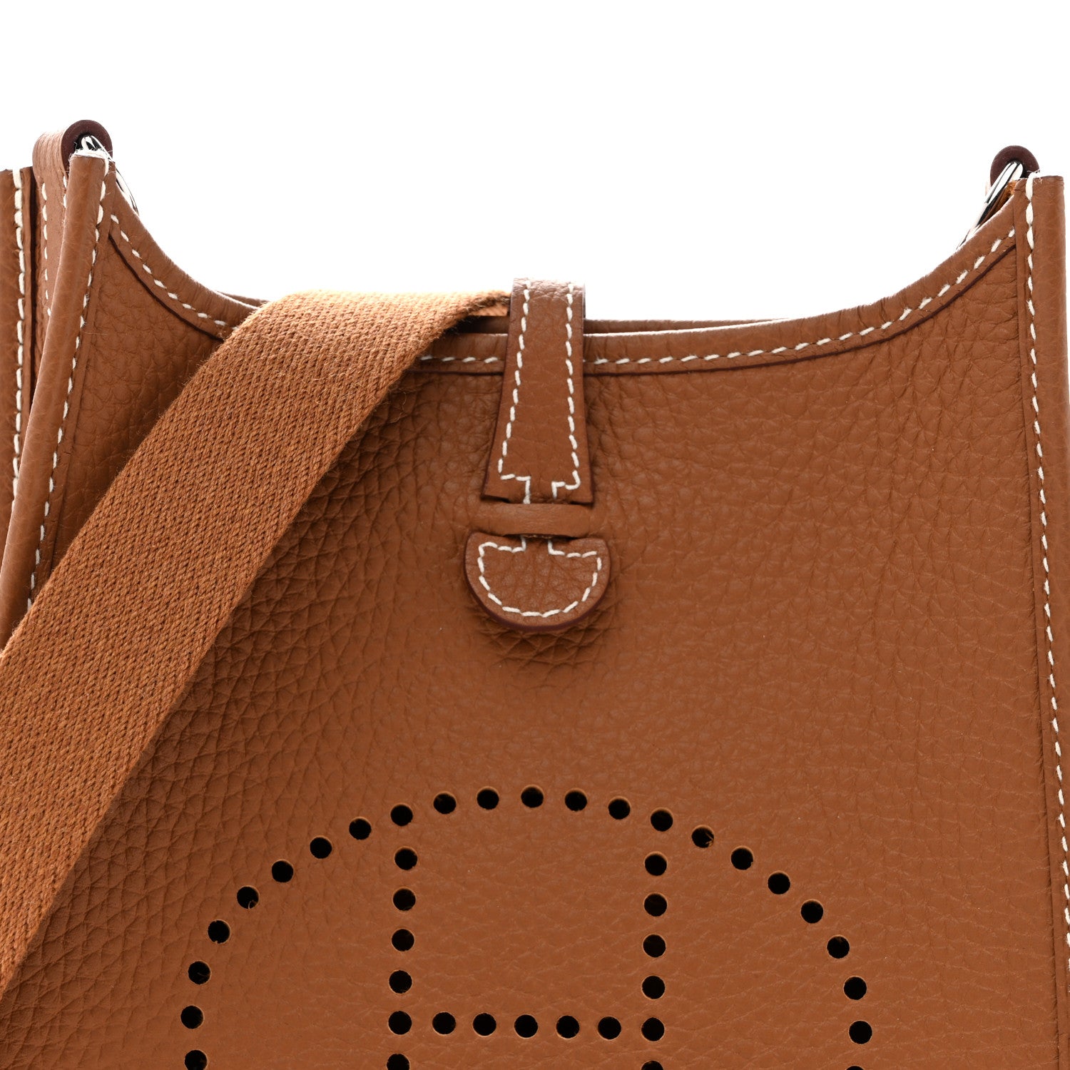 Hermes Taurillon Clemence Evelyne TPM Gold 8 of 12