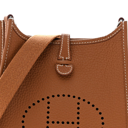 Hermes Taurillon Clemence Evelyne TPM Gold 8 of 12