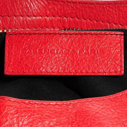 Balenciaga Agneau Giant 21 Rose Gold Hardware City Rouge Coquelicot 8 of 13