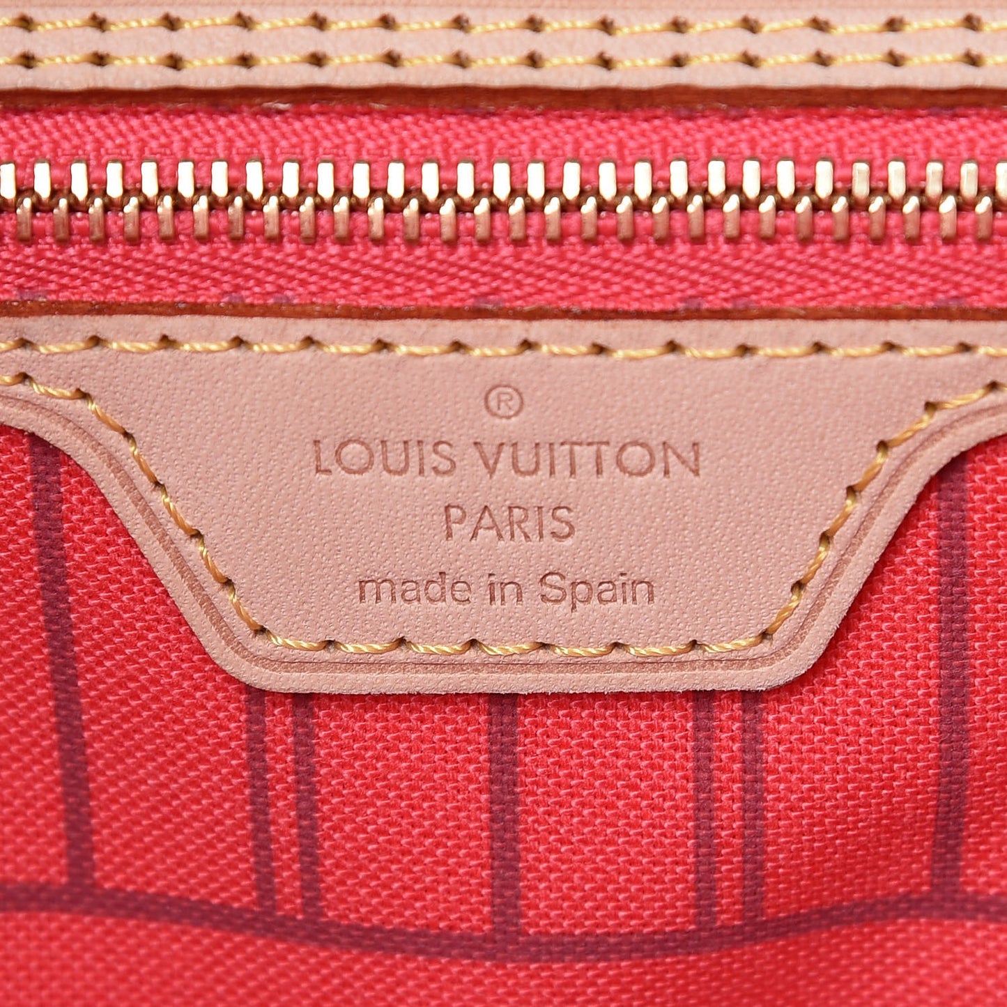 Monogram V Neverfull MM Grenade
