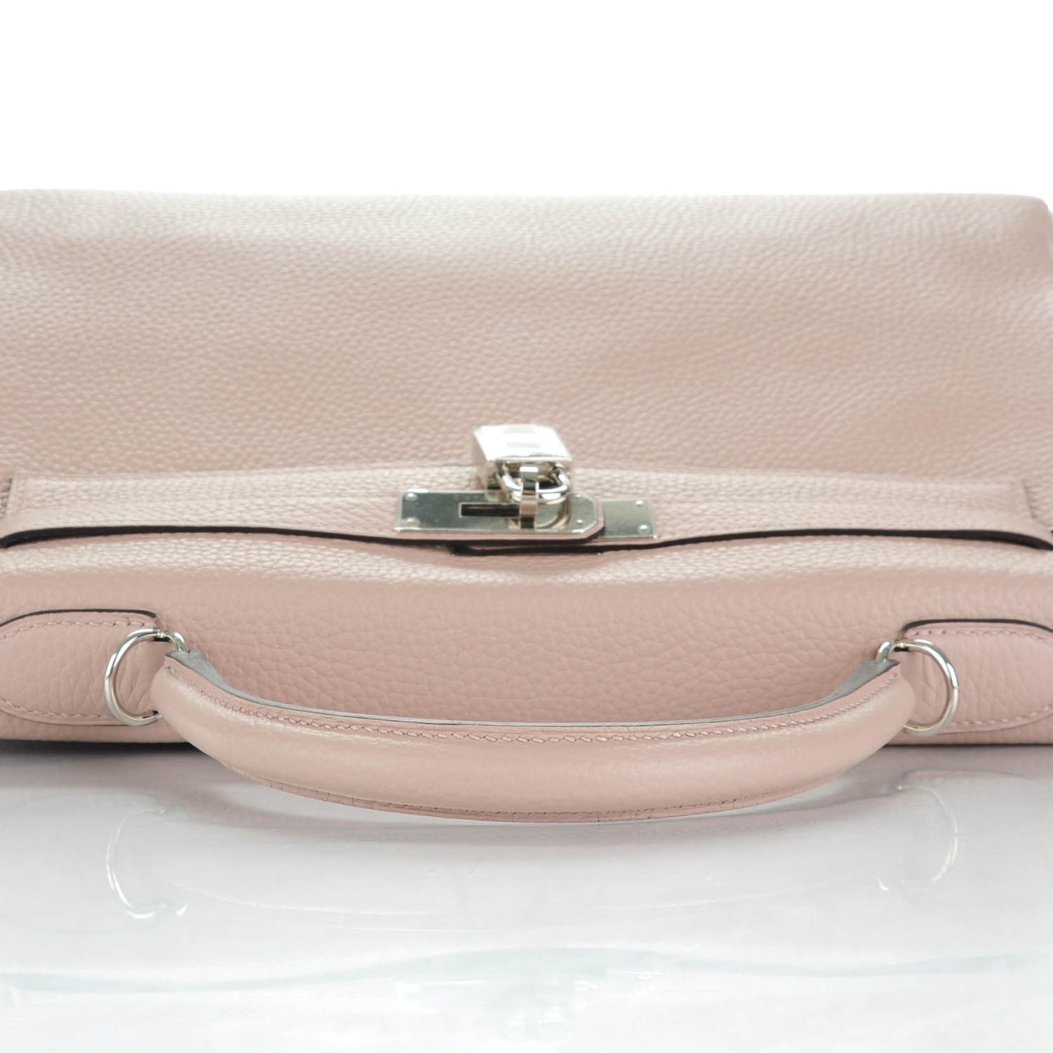 Hermes Taurillon Clemence Kelly Retourne 32 Glycine 13 of 26