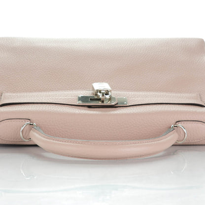 Hermes Taurillon Clemence Kelly Retourne 32 Glycine 13 of 26