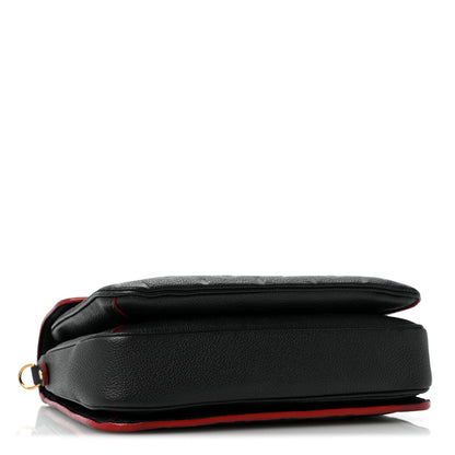 Louis Vuitton Empreinte Pochette Metis Marine Rouge 4 of 14