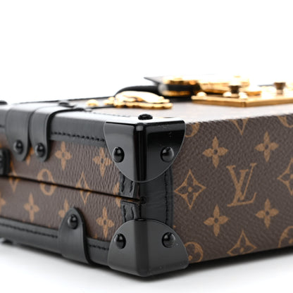 Louis Vuitton Monogram Petite Malle Black 9 of 11