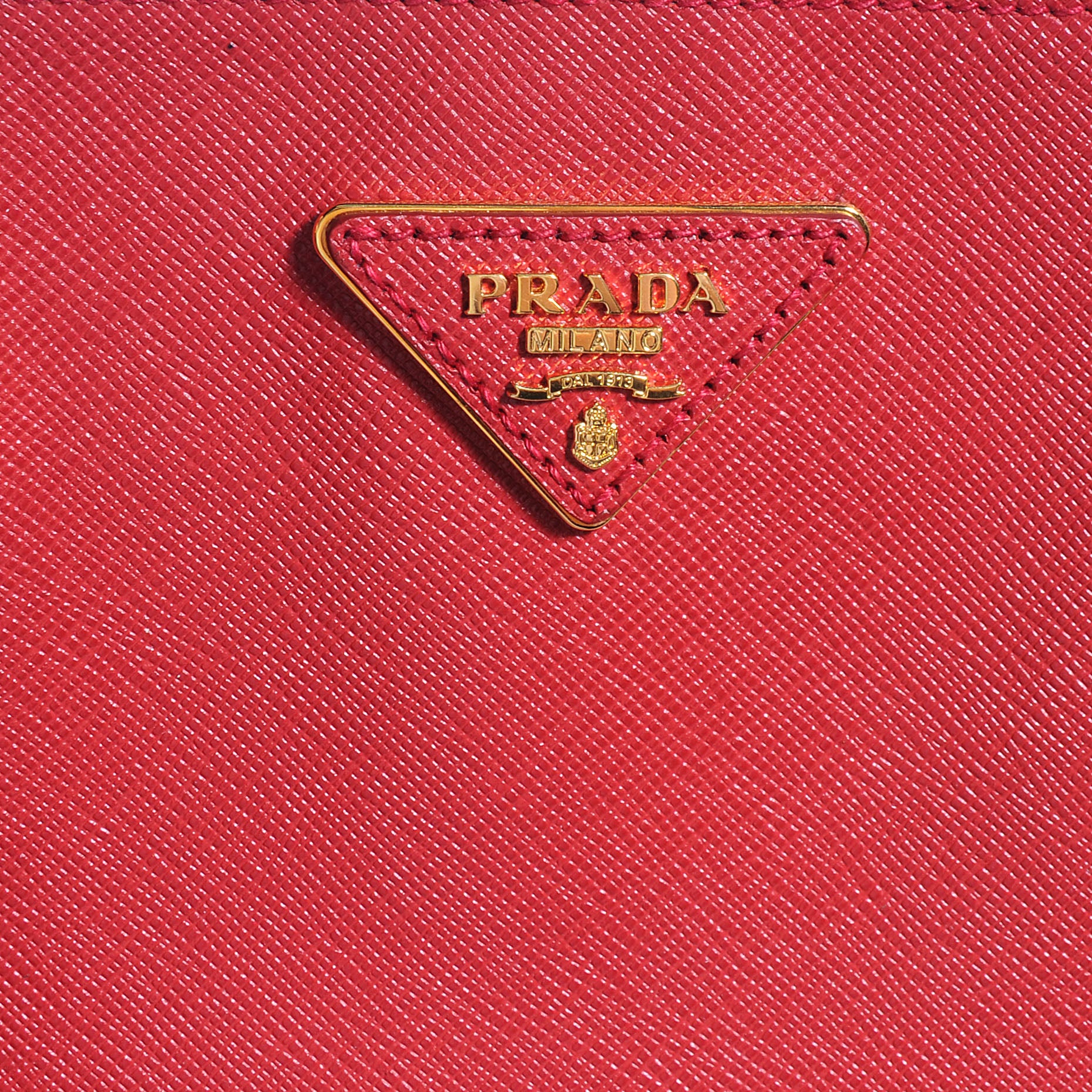 Prada Saffiano Lux Tote Red 8 of 10
