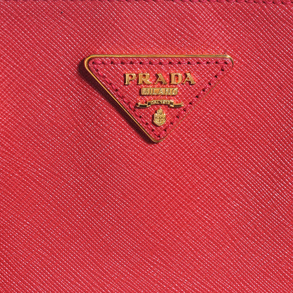Prada Saffiano Lux Tote Red 8 of 10