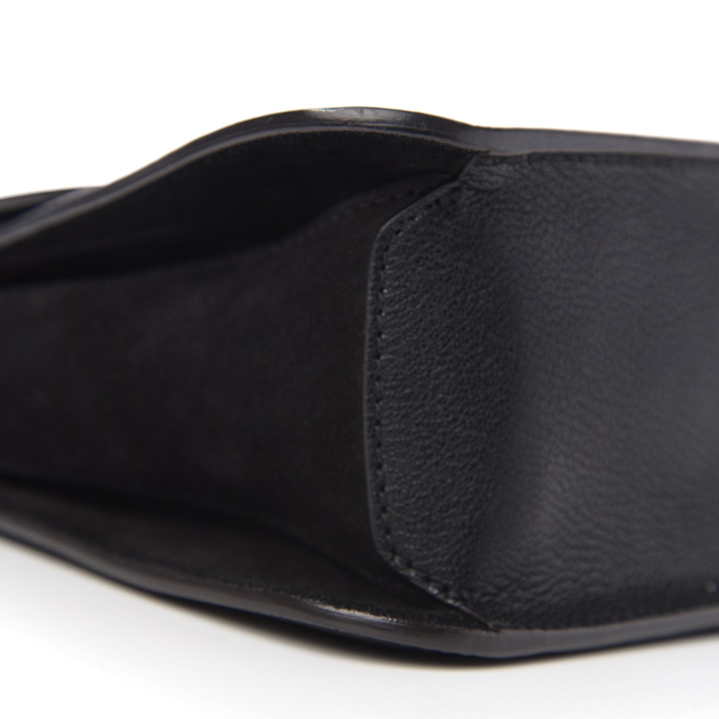 Goatskin Medium Mily Shoulder Bag Black