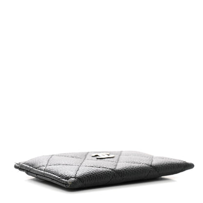Chanel Caviar Quilted Card Holder Black 4 of 9