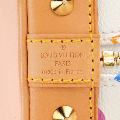 Louis Vuitton Monogram Multicolor Alma White 6 of 7