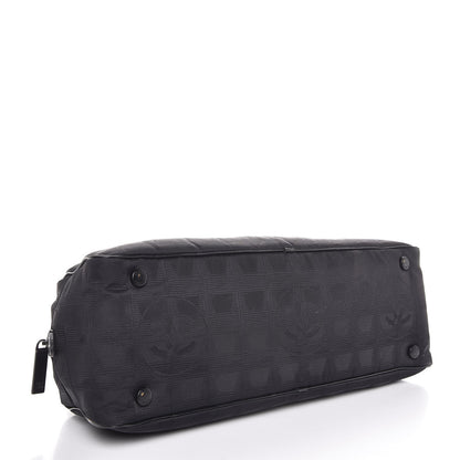 Chanel Nylon Travel Bowler Black 4 of 7