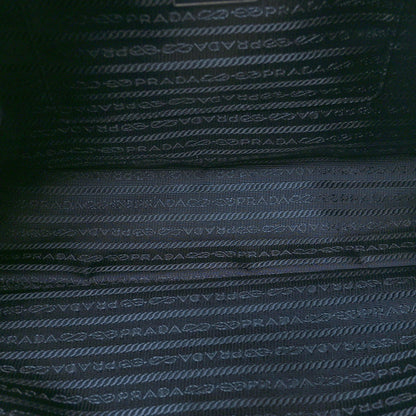 Prada Tessuto Nylon Saffiano Tote Baltico 5 of 9