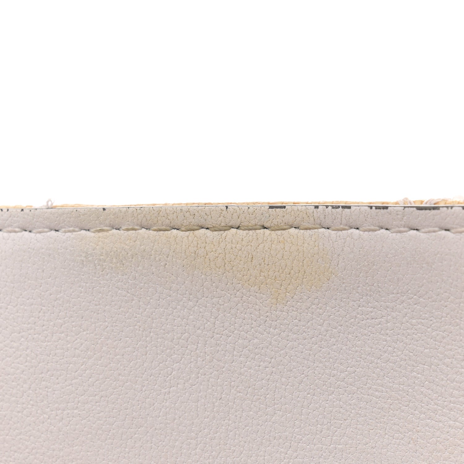Valentino Garavani Linen Beaded Embroidered Bandana Print Vlogo Signature Tote Beige White 12 of 12