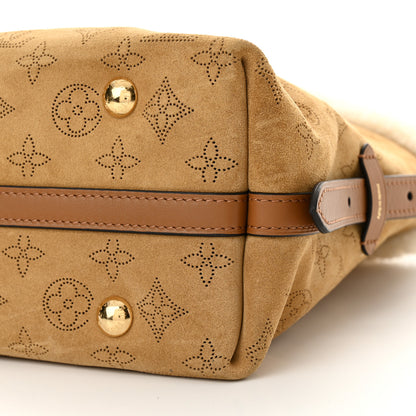 Louis Vuitton Suede Mahina CarryAll PM Beige 10 of 10