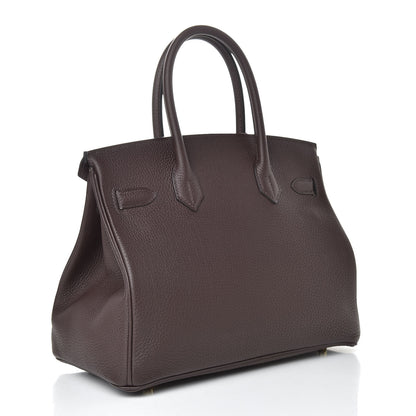 Hermes Togo Birkin 30 Chocolate 3 of 44