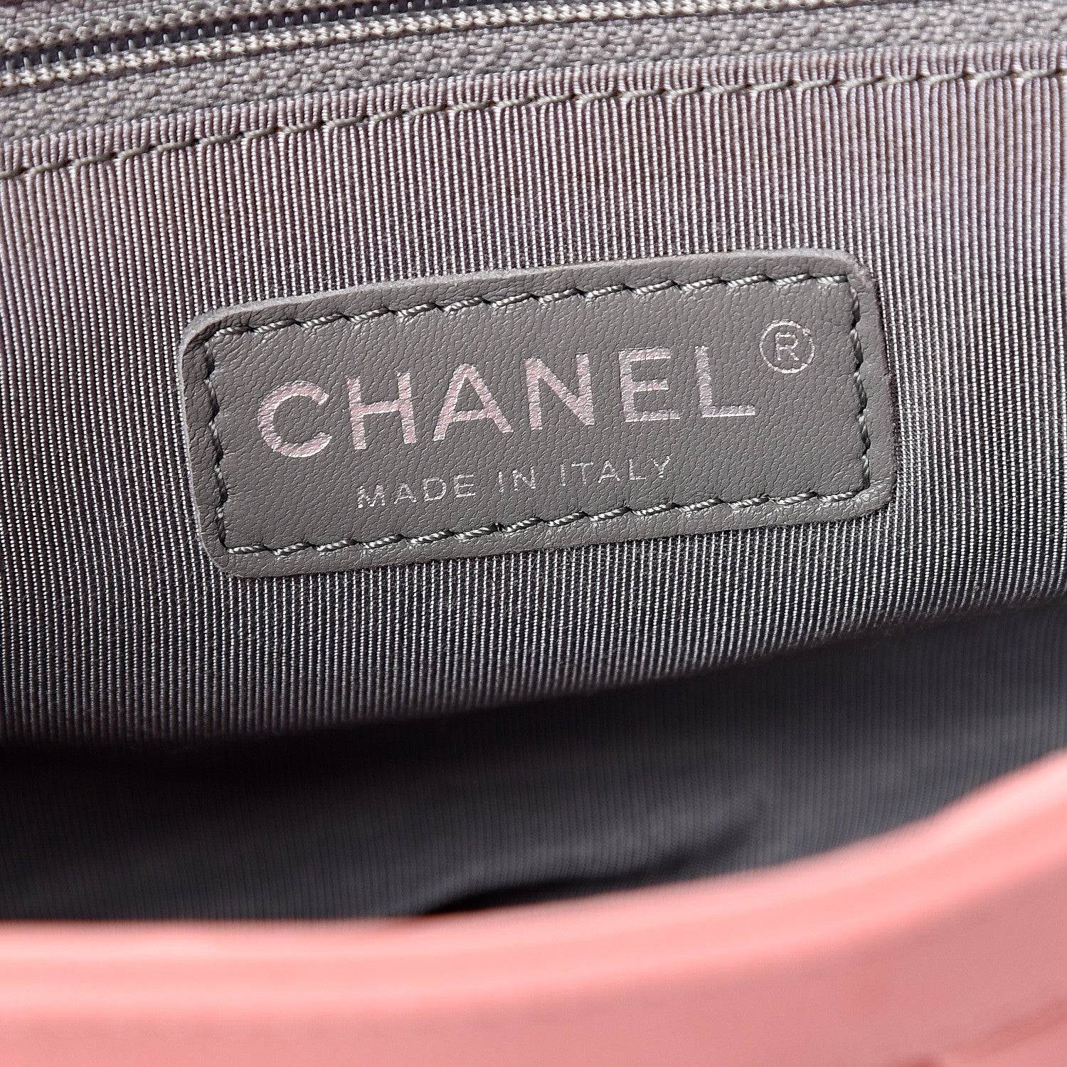 Chanel Washed Lambskin Quilted Mini Chain Around Messenger Pink 5 of 9
