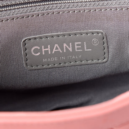 Chanel Washed Lambskin Quilted Mini Chain Around Messenger Pink 5 of 9