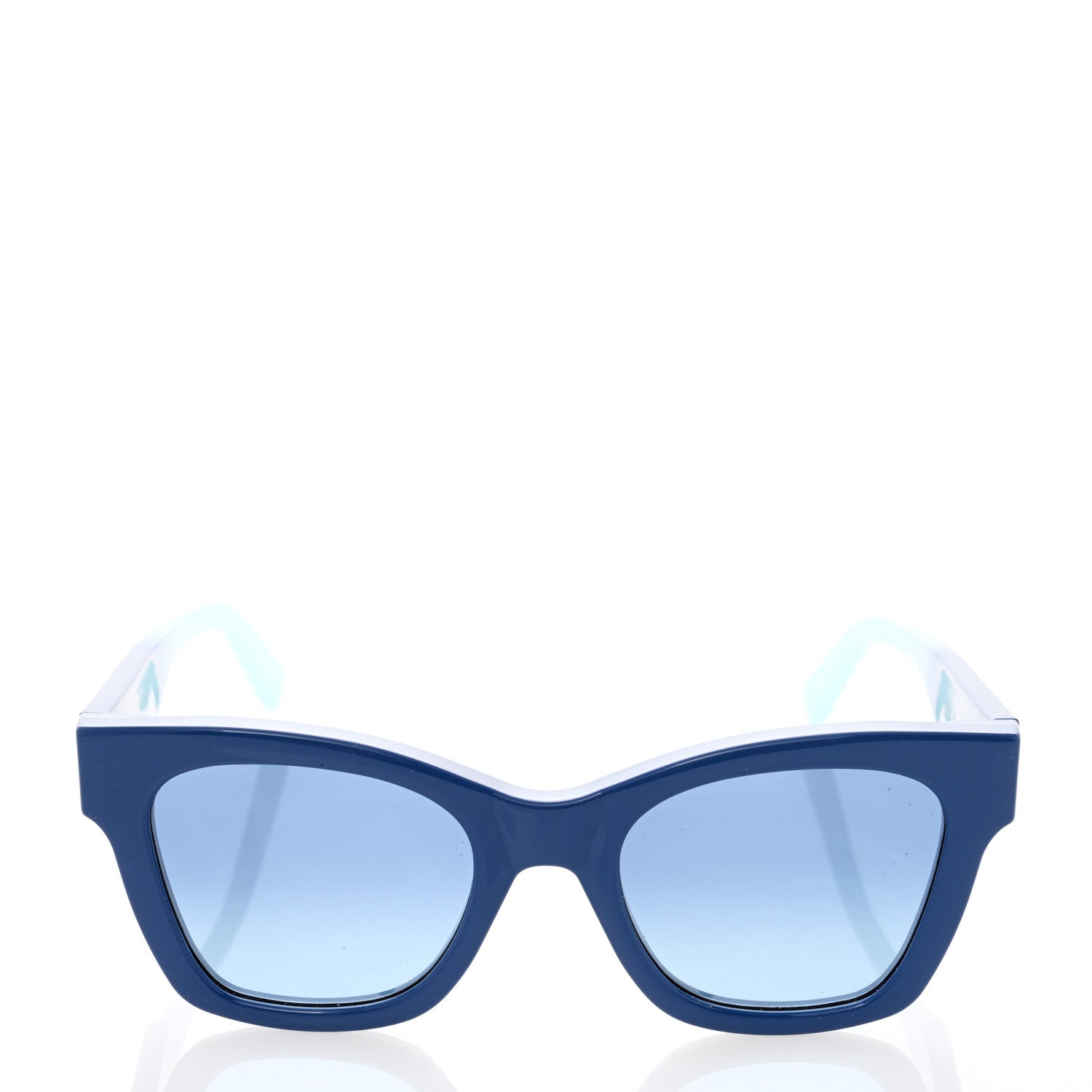 Louis Vuitton Acetate Gradient Blanca Sunglasses Z1465W Blue 2 of 6